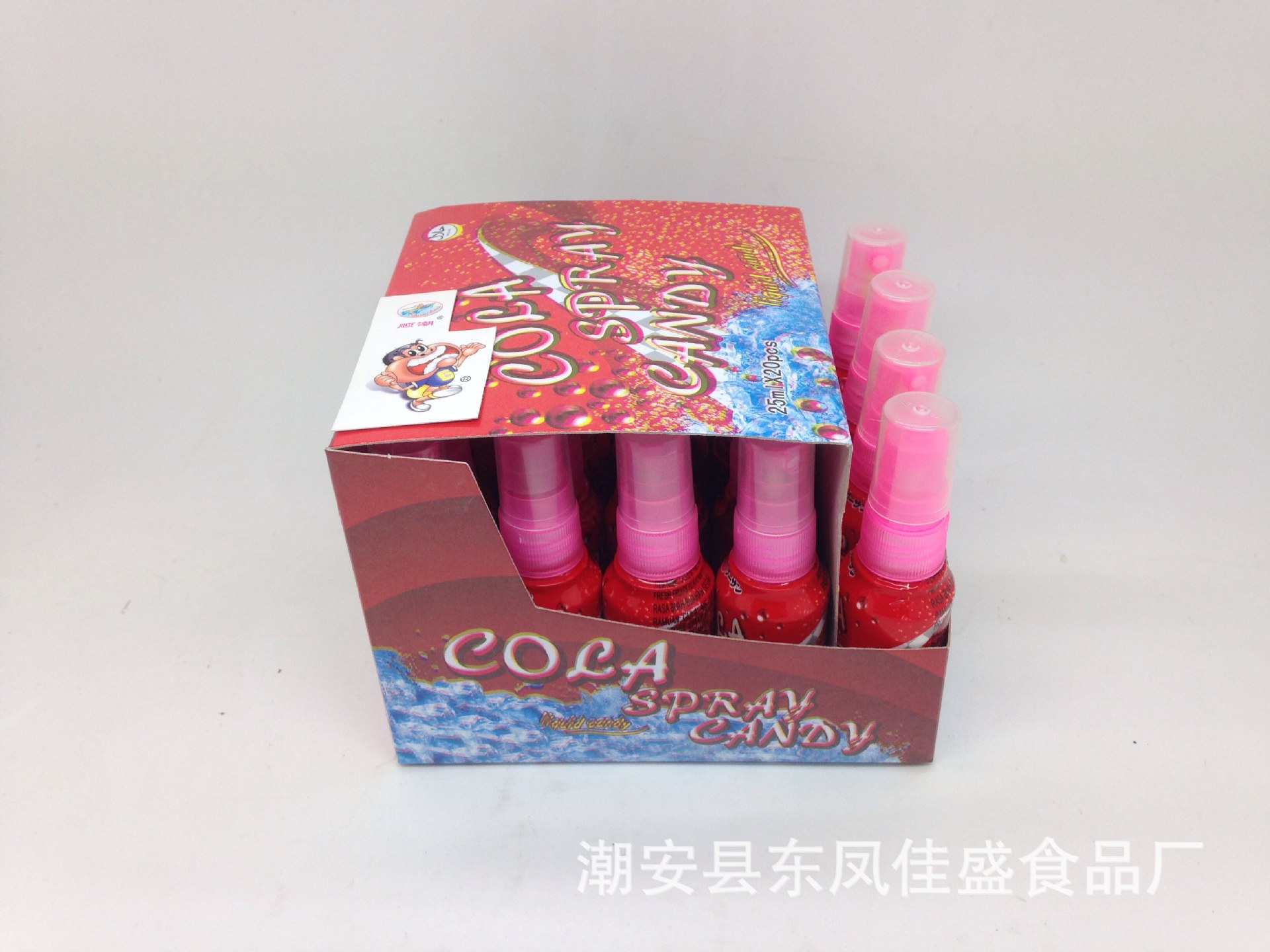 盒装可乐平喷 口喷饮料 果味型饮料 口喷糖 可乐喷 spray candy