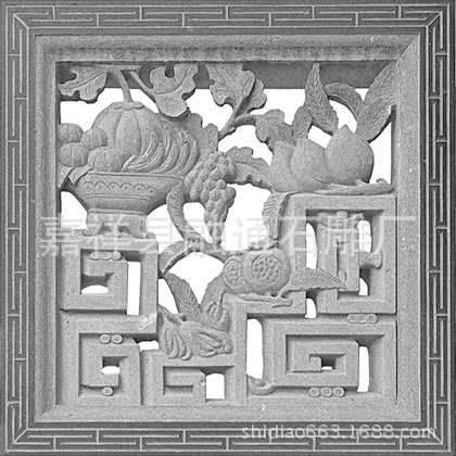 镂空石窗