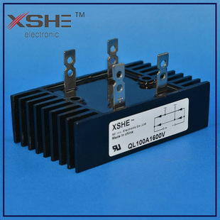 厂家批发 ql100a1600v桥堆整流桥 高质量整流桥
