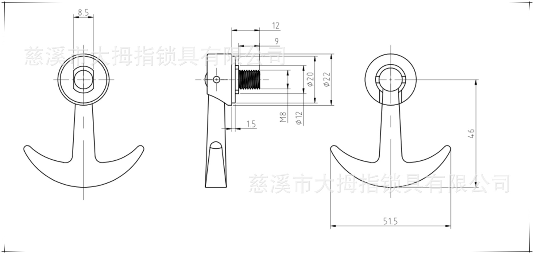 供应816b文件柜锚拉,取暖炉拉锚,拉手,铁锚