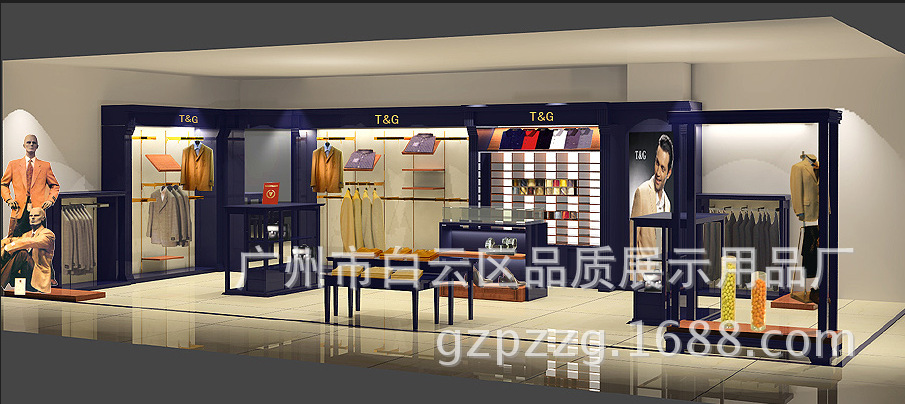 服装展示架046内衣中岛展示架广州服装展柜陈列柜【展示柜设计要求】
