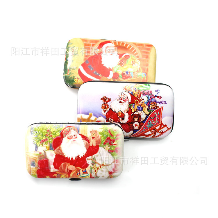 喷印圣诞节6件套