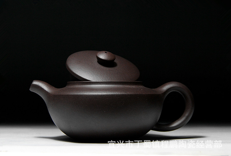 批发宜兴手工名家紫砂壶 汉君茶壶250毫升 欣梅制陶 收藏典品