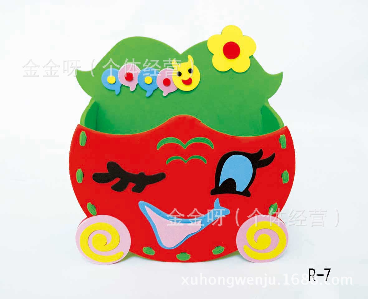 笔筒 储物筒 立体贴画 手工DIY粘贴制作 -价格,厂家,图片,其他