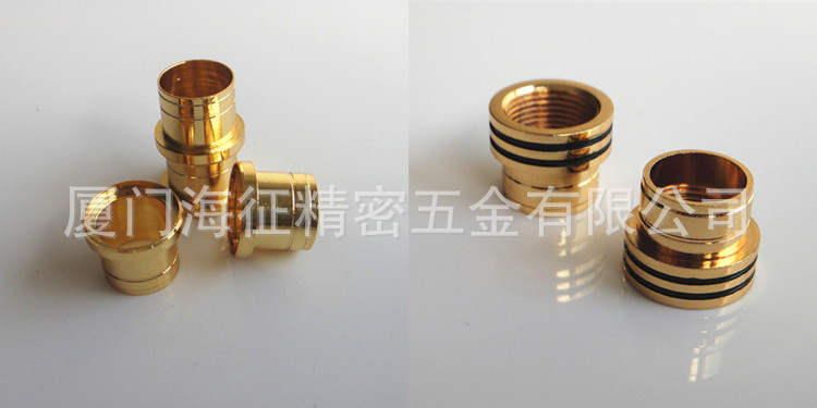 精密五金铜套加工 机械连接件铜套加工 车加工铜套