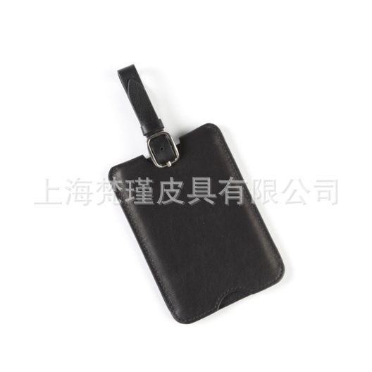 厂家生产 高档定做 飞机旅行真皮行李吊牌 来样来图定制行李吊