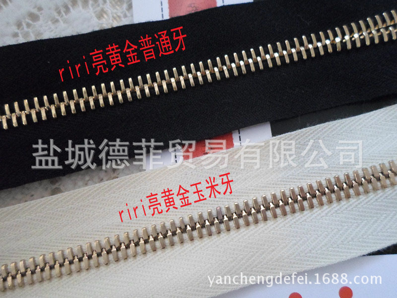 RIRI6#亮黄金普通牙与玉米牙对比1本