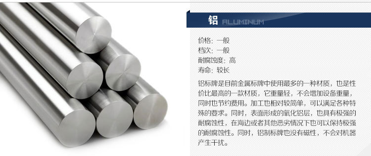 铜质铭牌详情14