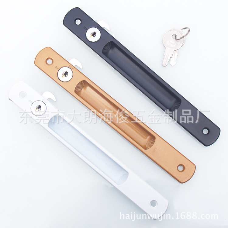 简易推拉门窗锁