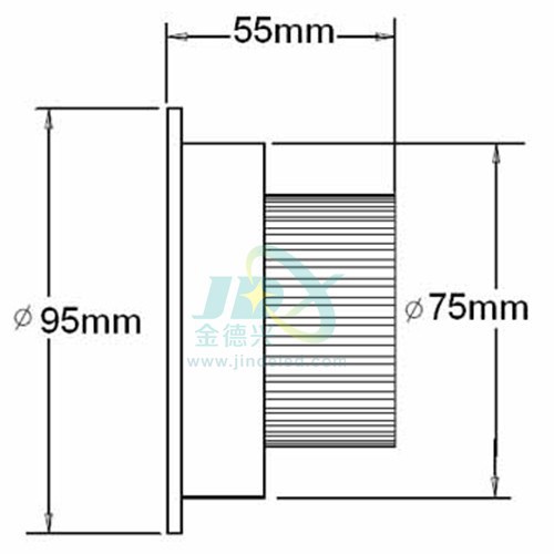 JDC0301 3X1W LED Ceiling Light