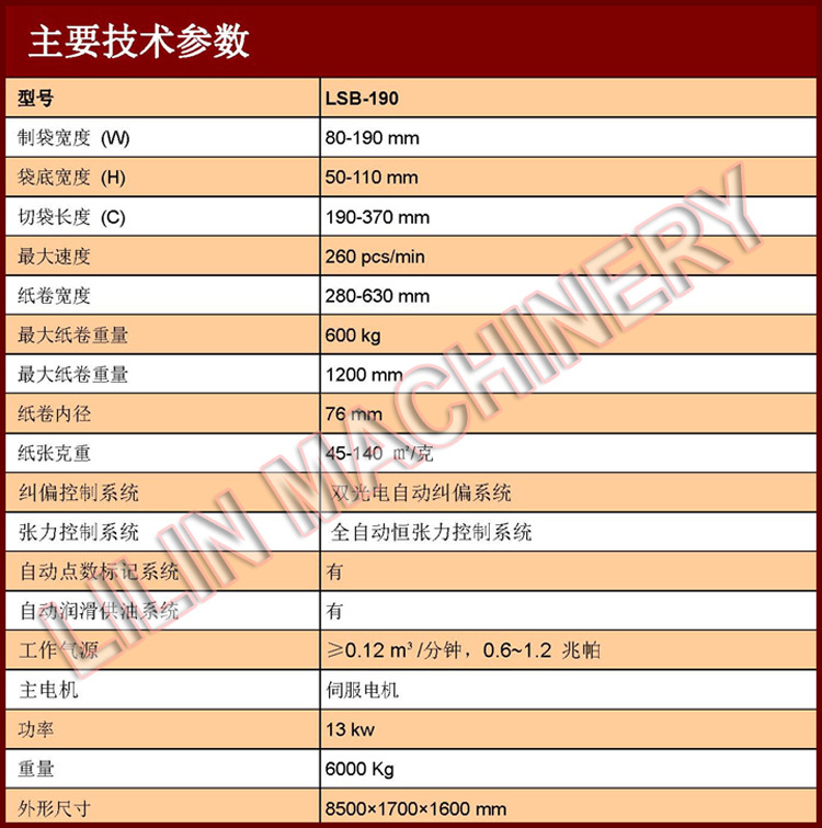 LSB-190参数表-2