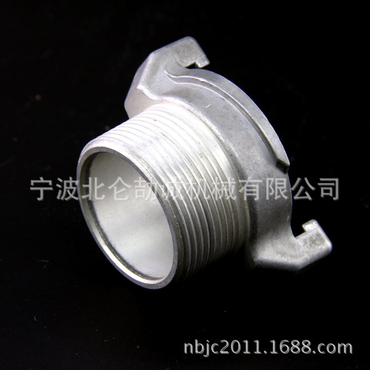 批发卡扣式外螺纹精密压铸不锈钢五金消防管接头交货及时汽车配件