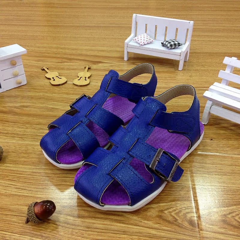 {zx1}新款真皮童凉鞋舒适时尚儿童凉鞋牛皮童装潮流男童女童拖鞋