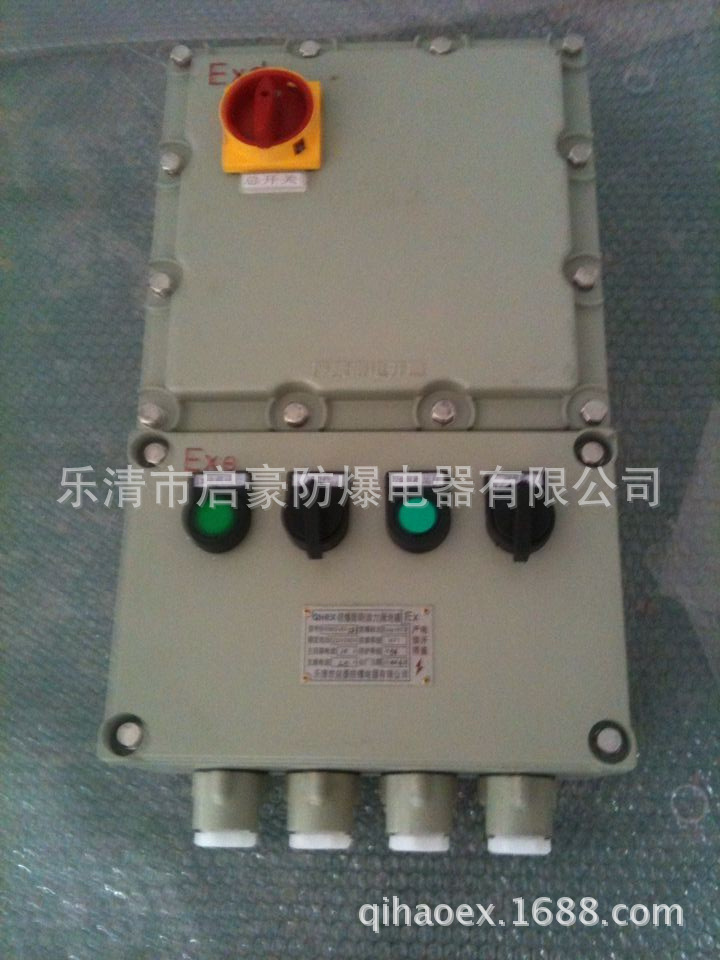 防爆配电箱0117-1带挂锁开关