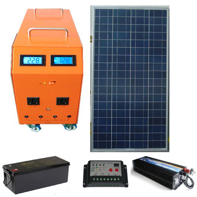 150W solar system