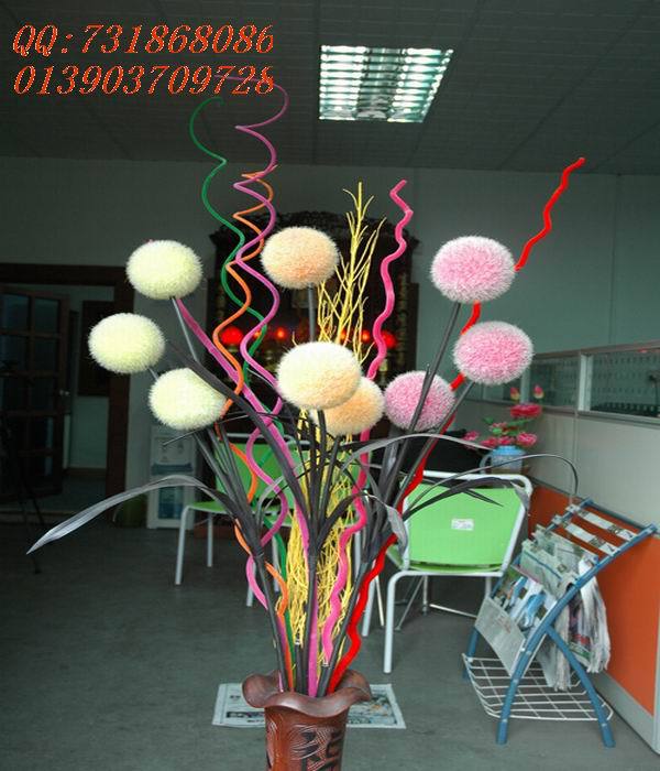 插花植绒