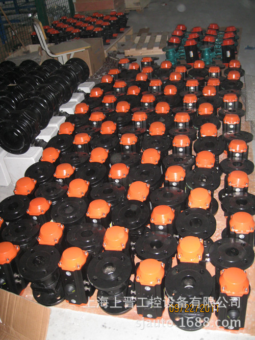 气动球阀,法兰式,阀体铸钢材质