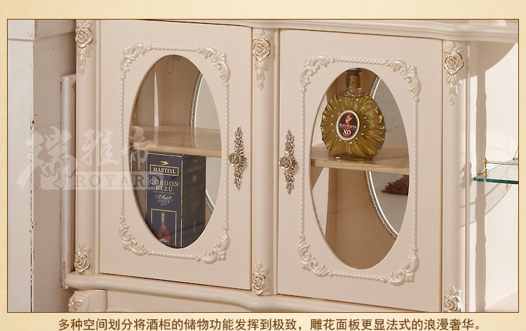 厂家批发 特价法式实木酒柜 促销欧式间厅柜 隔厅柜 红酒展示柜
