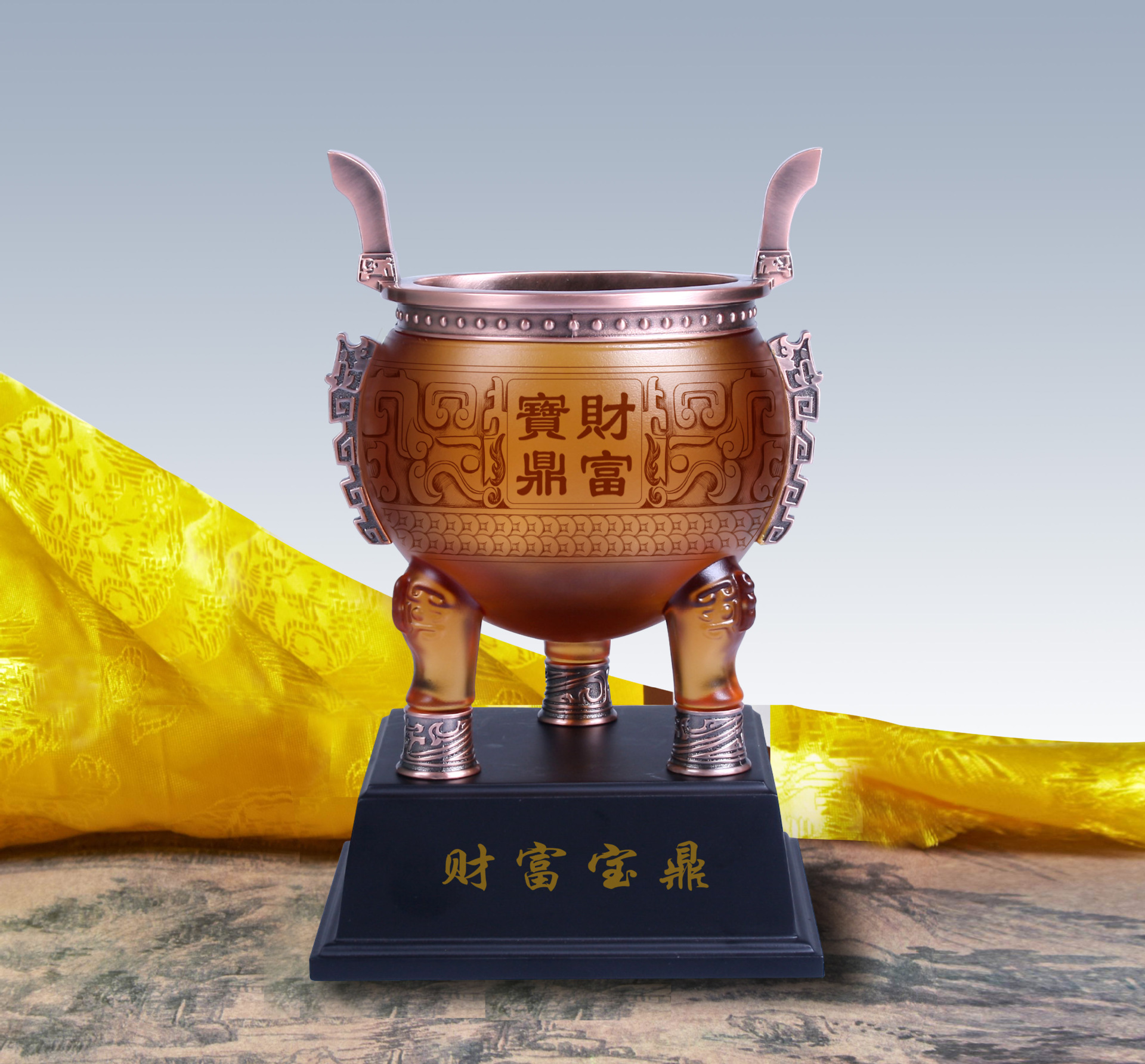YFL009财富宝鼎（小）