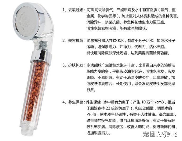 花洒功能图片