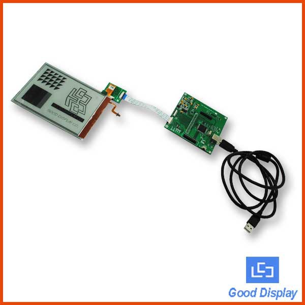 6寸epd电子纸显示屏电纸书墨水屏模块gde060b5带背光/含驱动ic