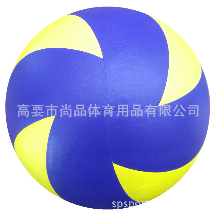 贴皮排球蓝白1