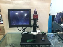 高清電子圖像視頻顯微鏡刀具線路產線高清顯示器工業CCD顯微鏡