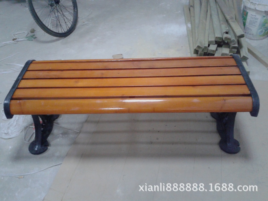 防腐木休闲椅JLY1.2M