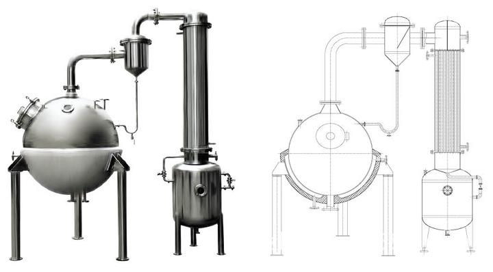供应球形浓缩罐,真空减压浓缩器,球形真空浓缩罐,真空浓缩器