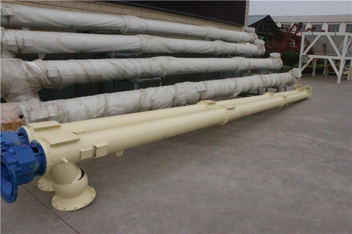 管体螺旋混凝土输送机 螺旋输送机 2.5米螺旋机 yu