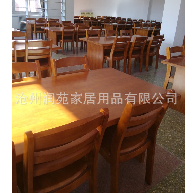 厂家直供橡木阅览桌椅 大板桌 会议桌 培训桌 尺寸颜色可定制