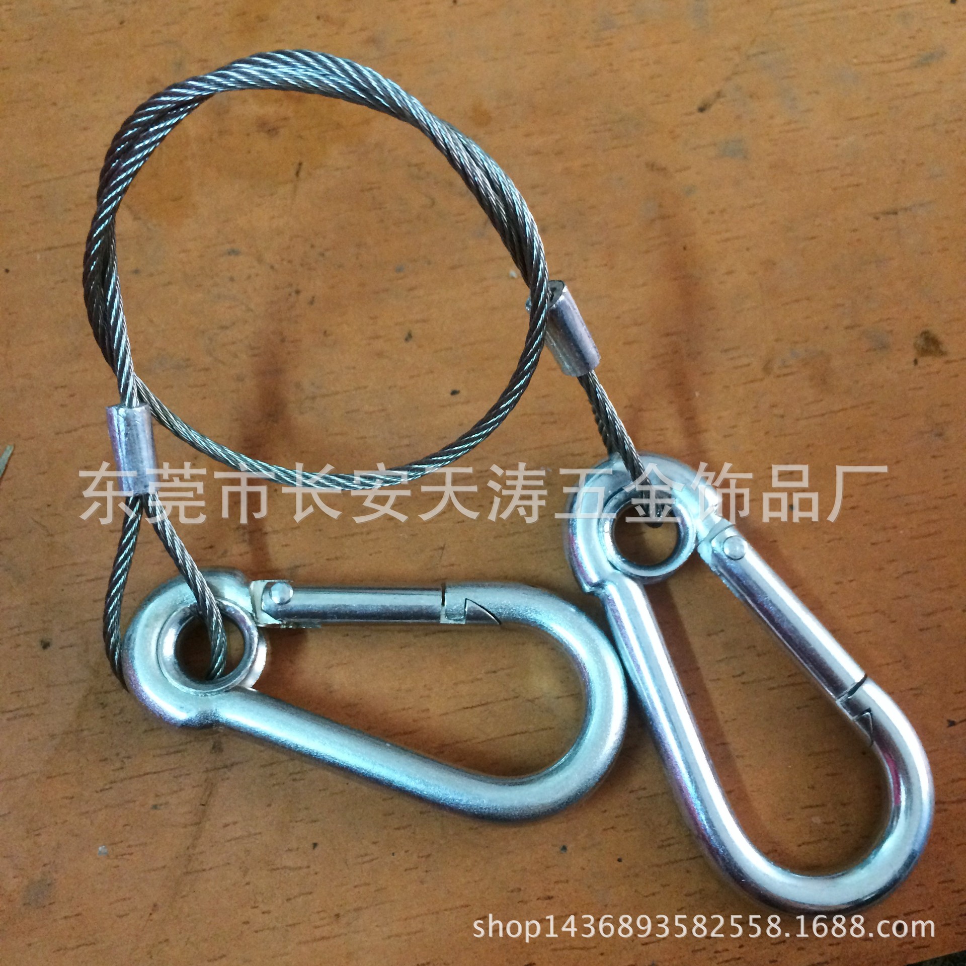 厂家供应钢丝绳索具 钢丝绳包塑 钢丝绳制品 钢丝绳压制索具