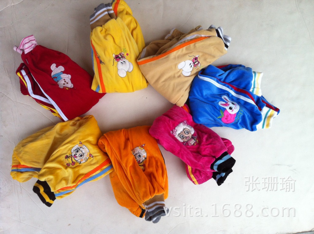 冬季地摊热卖商品,库存童装加绒棉裤批发,厂家处理,低价货源童裤