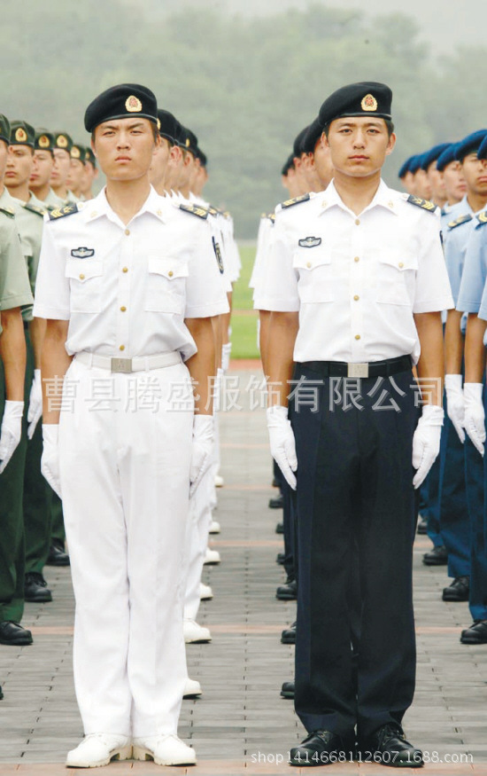 海军服军装白色绿色男女成人款演出服军人制服军礼服仪仗队表演服