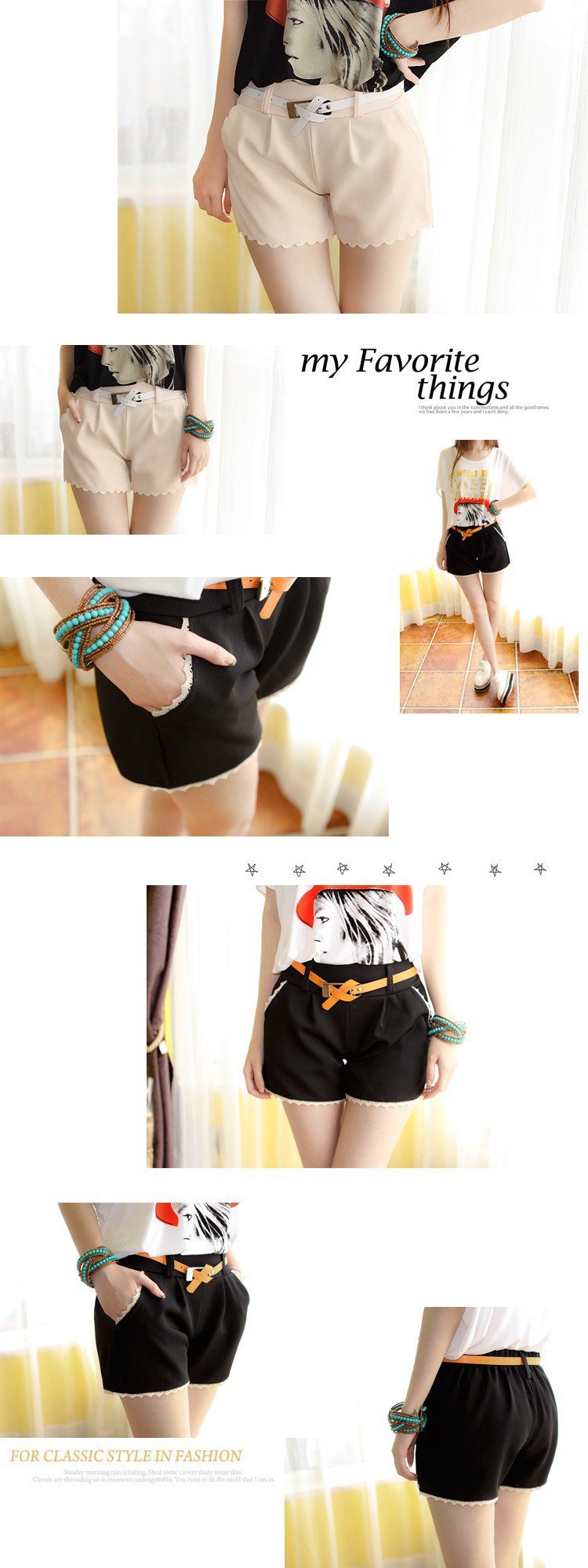 S538 花边短裤 (3)