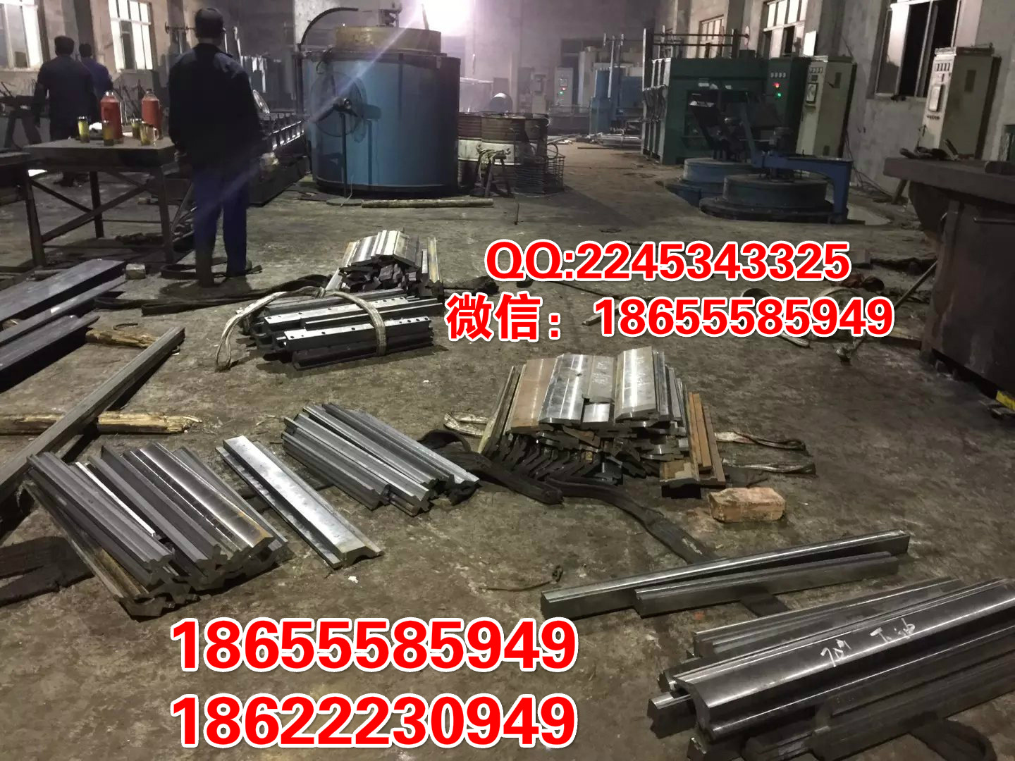 準備熱處理模具