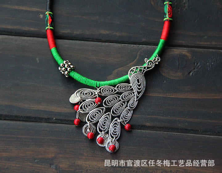 孔雀公主特色项链