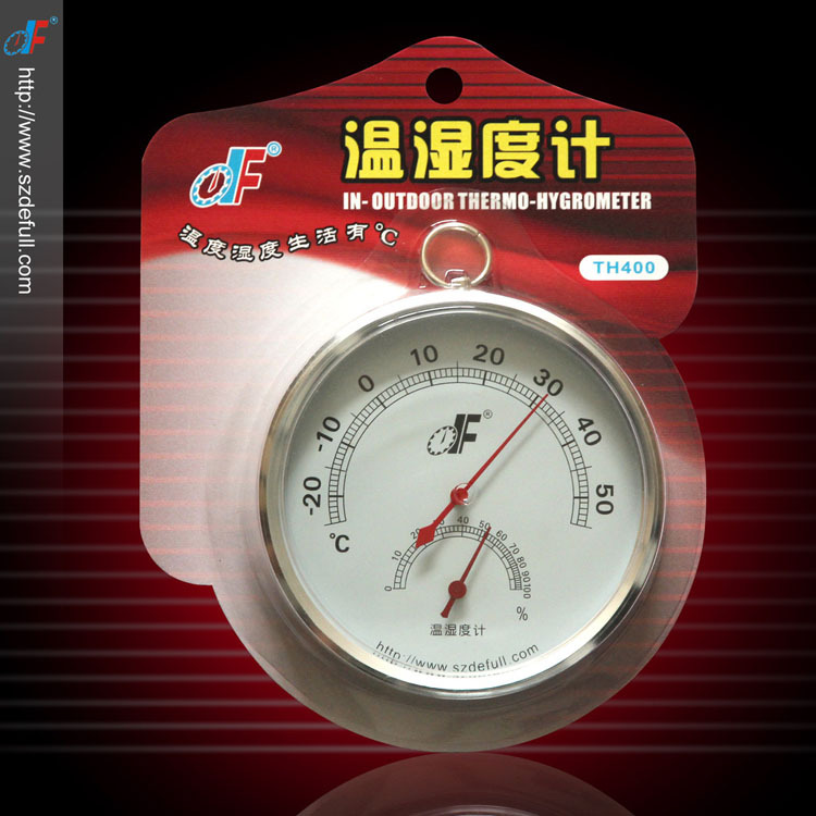 温度计厂家德福批发室内外温湿度计,原厂生产,安全环保,量大从优