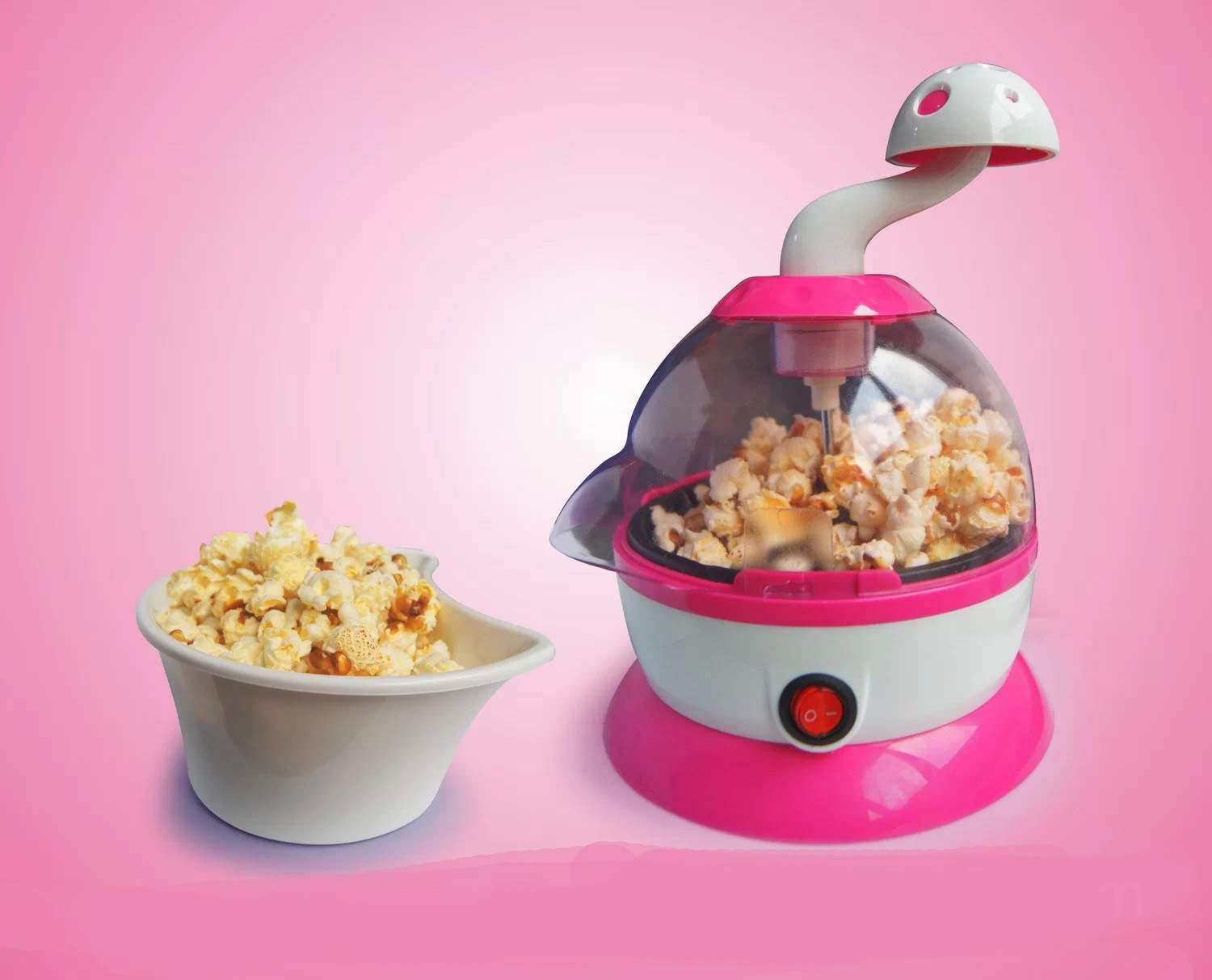 Supply Pleasant music home popcorn machine small children hand