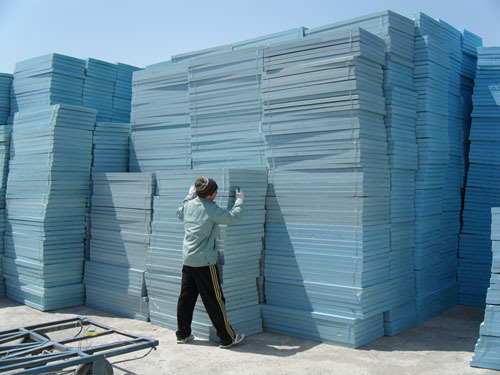 xps挤塑板 阻燃b1级 风管地暖保温板 复合板 隔热材料
