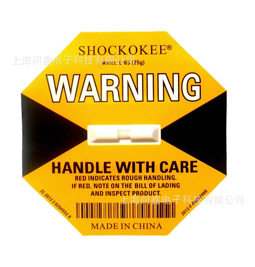shockokee防震标签25g 冲击指示器