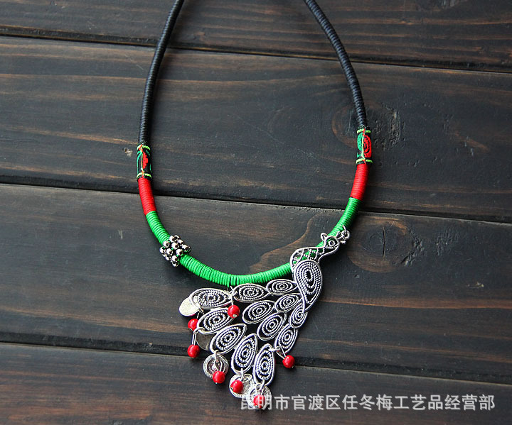 孔雀公主特色项链