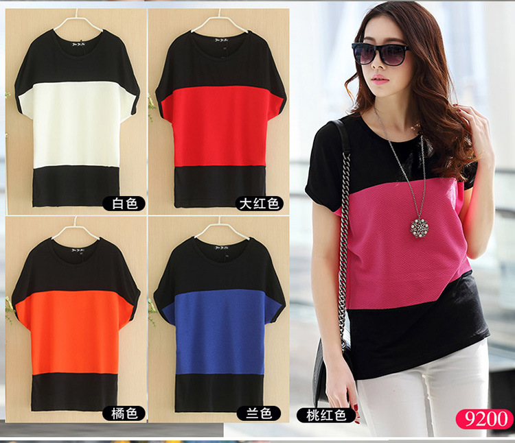 900撞色蝙蝠袖_02-(2)