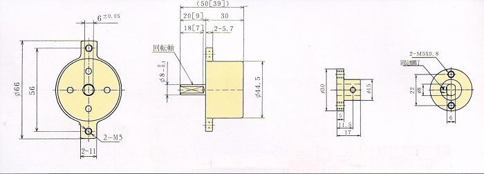 动车阻尼器图纸