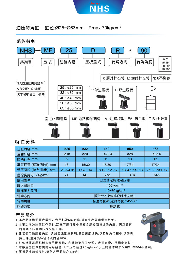 油压转角缸1