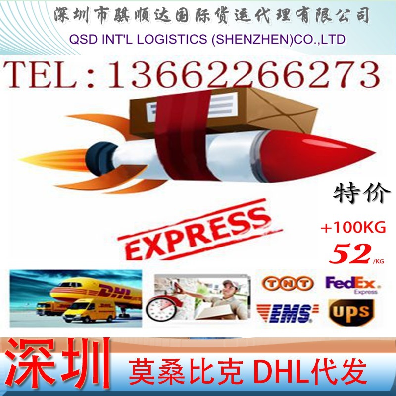 国际快递到非洲 莫桑比克