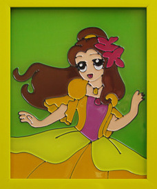 迪士尼公主儿童画