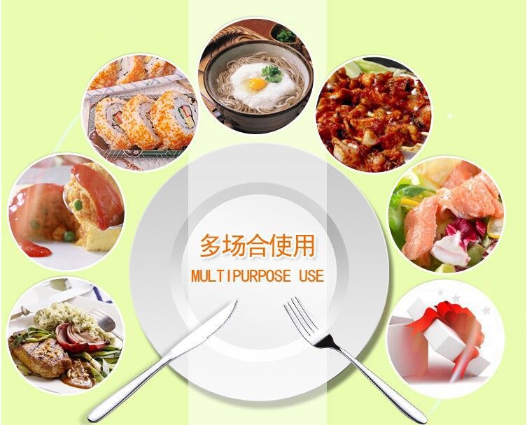 多场合西餐使用