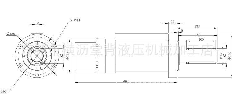 螺旋摆动油缸 液压旋转油缸 厂家直销