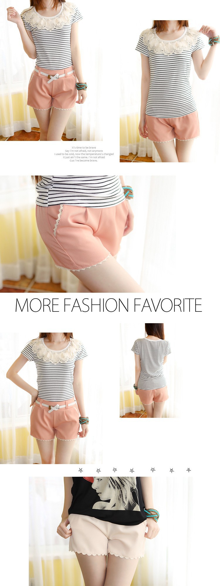 S538 花边短裤 (2)